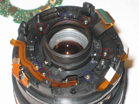 PCB removed